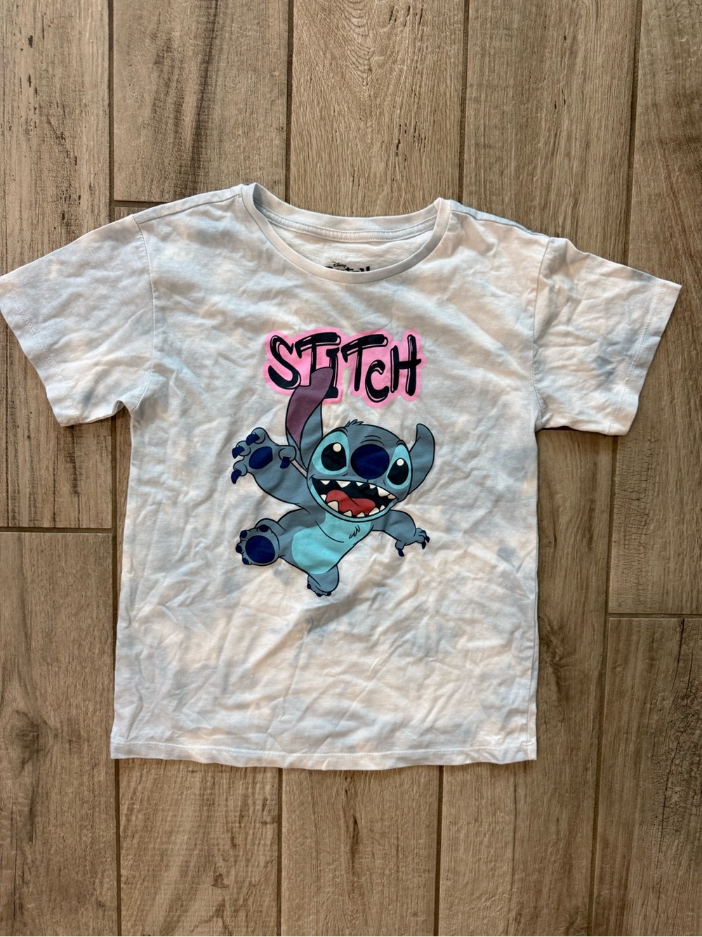 Disney Lilo & Stitch tie dye  Graphic Kids T-Shirt - Stitch Print